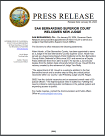 SBSC Welcomes New Judge Albert Hsueh